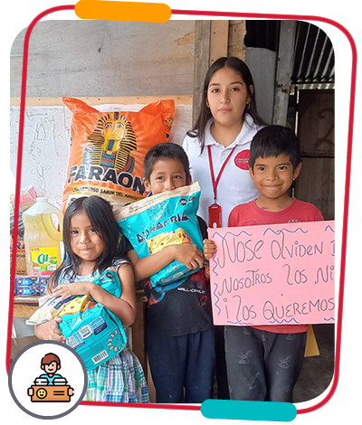 Donación de víveres