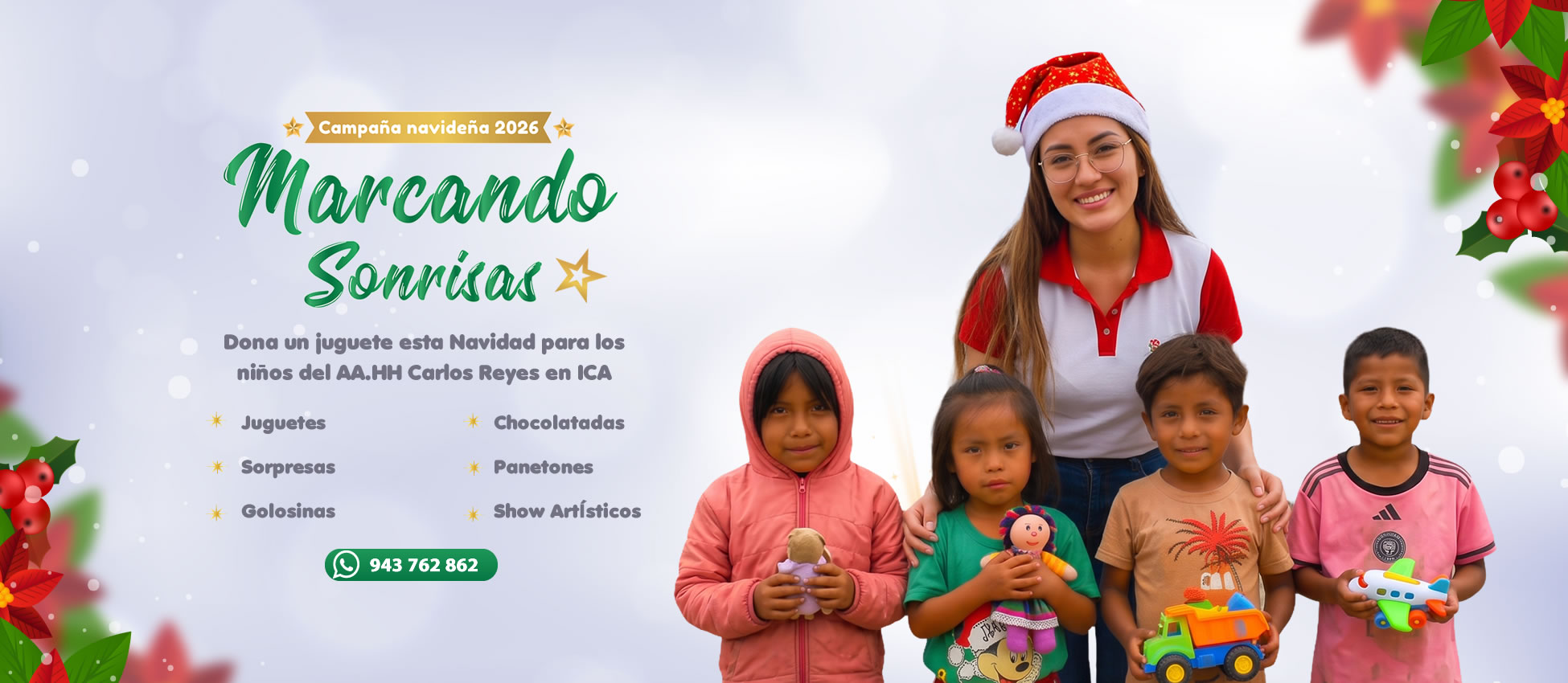 Donaciones Perú Campaña Navideña 2026
